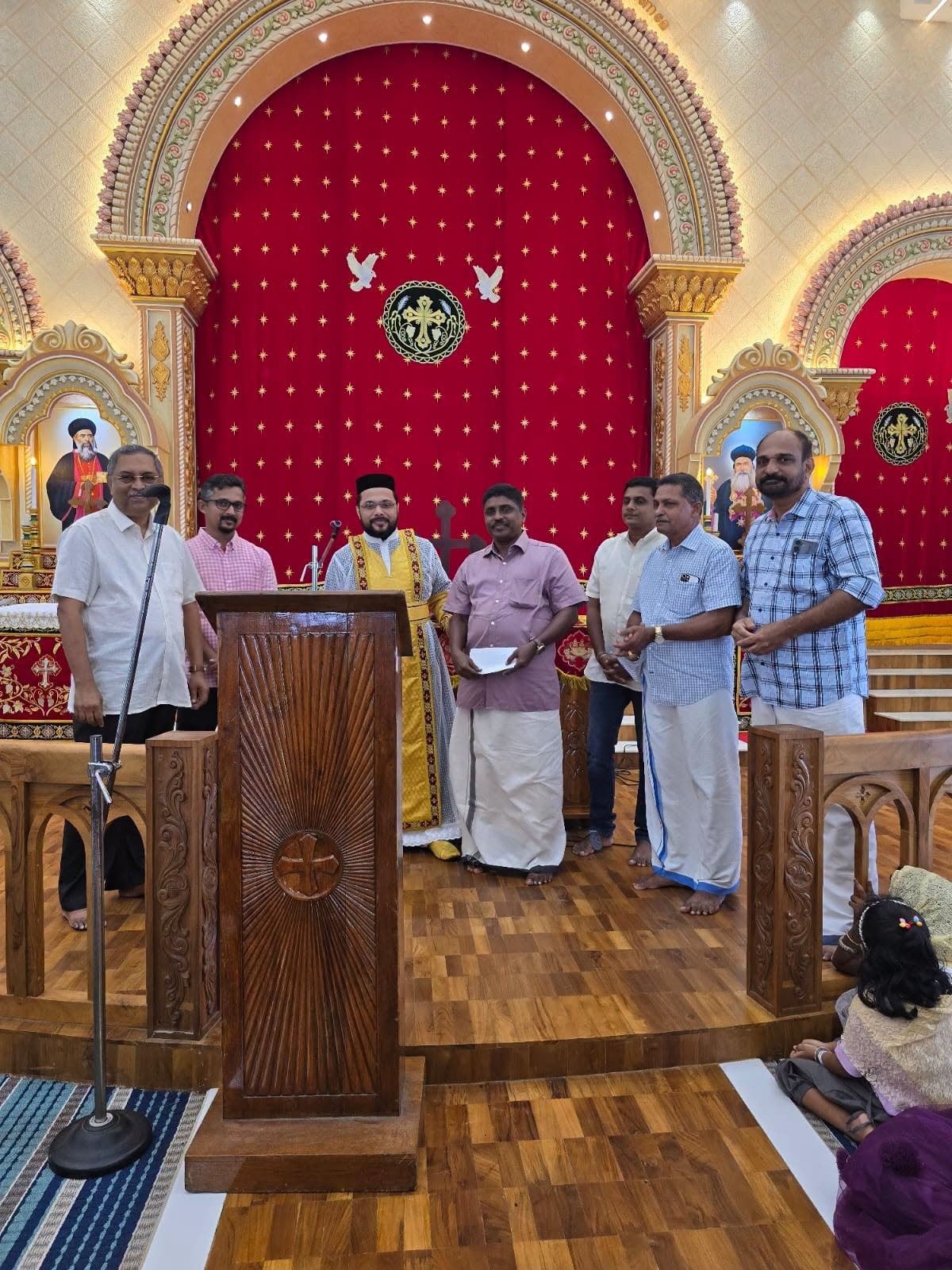 തിരുവൻവണ്ടൂർ സെന്റ് മേരിസ് ക്നാനായ പള്ളി ക്നാനായ കോൺഗ്രസ് യൂണിറ്റിന്റെ നേതൃത്വത്തിൽ നിർമ്മിക്കുന്ന “Wellness Center”ന്റെ ഫണ്ട് ശേഖരണ ഉദ്ഘാടനം നടന്നു.